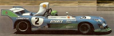 Henri Pescarolo in his Matra V12 at Watkins Glen
